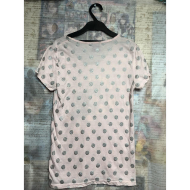 LISTEN FLAVOR(リッスンフレーバー)のlisten flavor Tシャツ ピンク レディースのトップス(Tシャツ(半袖/袖なし))の商品写真