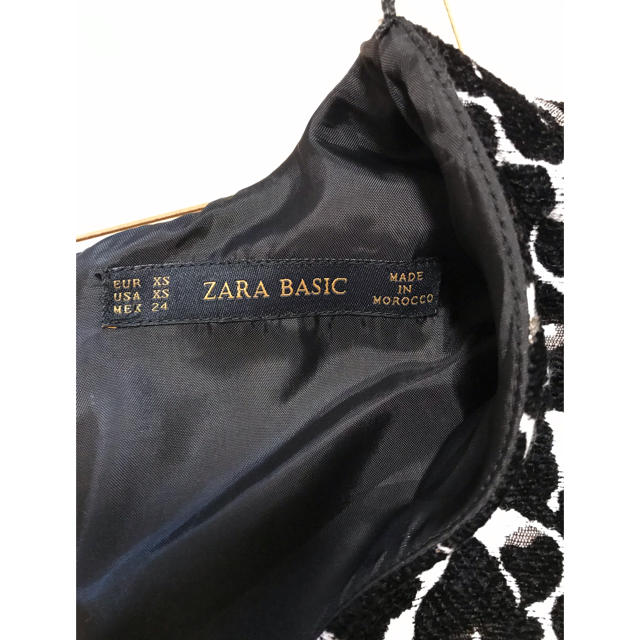 ZARA(ザラ)のZARA＊レオパード風ワンピース＊XS レディースのワンピース(ミニワンピース)の商品写真