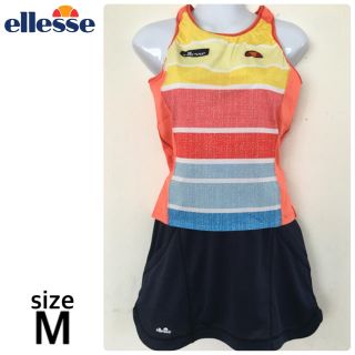 エレッセ(ellesse)の新品 エレッセ  ノースリーブシャツ&スコート M(ウェア)