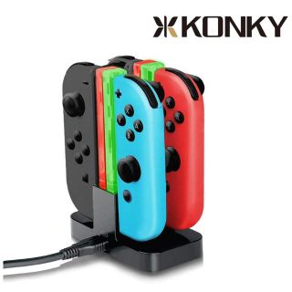 ニンテンドースイッチ(Nintendo Switch)のジョイコン 充電スタンド 刺すだけNintendo Switch Joy-Con(その他)