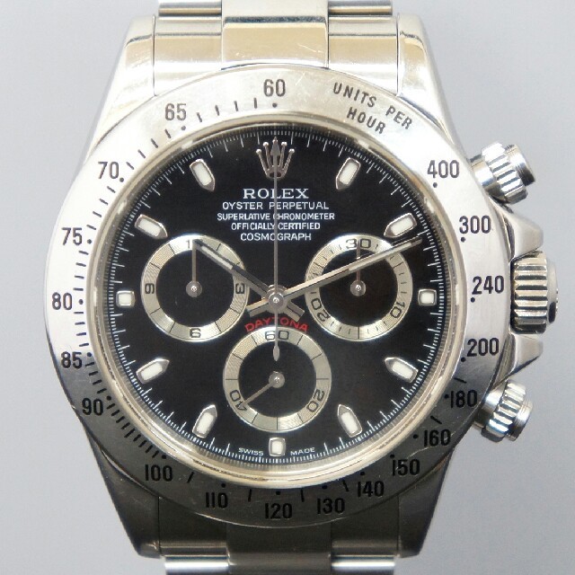 ROLEX - ROLEX ロレックス デイトナ　コスモグラフ　黒文字盤　ベルト　メンズ 自動巻の通販 by ra@'s shop｜ロレックスならラクマ