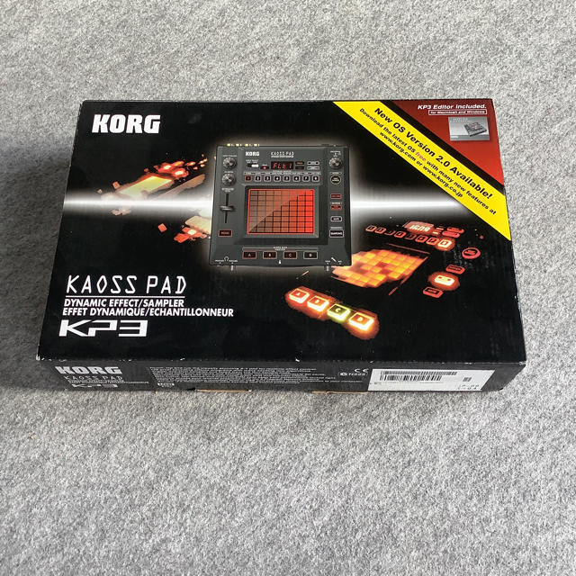 KORG(コルグ)のkaoss pad kp3 楽器のDJ機器(DJエフェクター)の商品写真