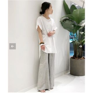 プラージュ(Plage)のPlage Linen Relax パンツ☆olive様専用です☆(カジュアルパンツ)