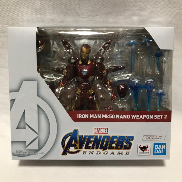 フィギュアS.H. F.アベンジャーズ アイアンマン マーク50 ナノウェポンセット2