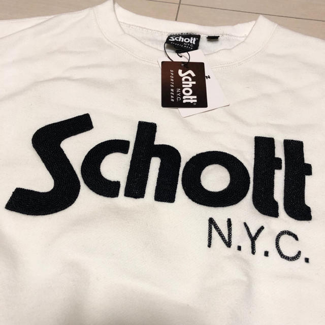 Schott ショット 新品 タグ付き ユニセックス ロゴスウェット