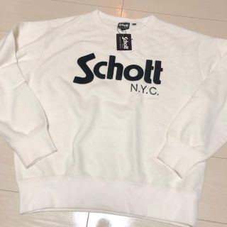 ショット(schott)のSchott ショット 新品 タグ付き ユニセックス ロゴスウェット(トレーナー/スウェット)