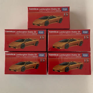 ランボルギーニ(Lamborghini)のトミカプレミアム ランボルギーニ ディアブロ SV 発売記念仕様  5台(ミニカー)
