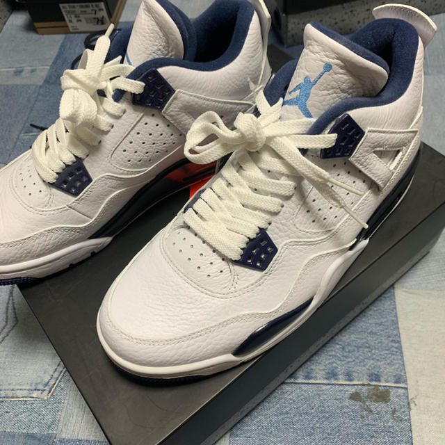 nikejordan商品名jordan 4 white legend blue 26.0 us8 nike