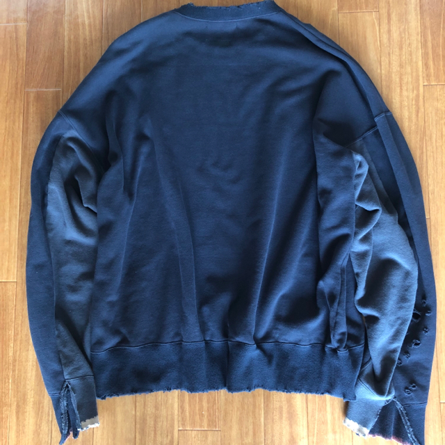 SUNSEA(サンシー)のSTEIN 19ss OVERSIZED REBUILD SWEAT LS メンズのトップス(スウェット)の商品写真