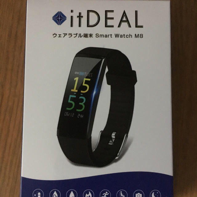 スマートウォッチ itDEAL ウエアラブル端末の通販 by フンデルト's shop｜ラクマ