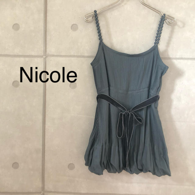 NICOLE(ニコル)のNicole ニコル デザイン タンクトップ レディースのトップス(タンクトップ)の商品写真