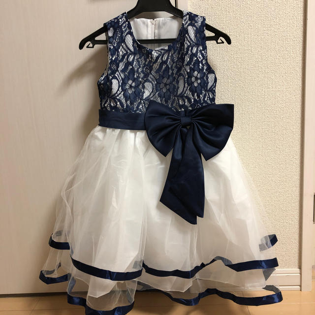 キッズドレス 130 難あり。 キッズ/ベビー/マタニティのキッズ服女の子用(90cm~)(ドレス/フォーマル)の商品写真