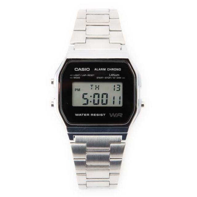 スーパー コピー ブライトリング 時計 正規取扱店 - CASIO - 未使用 CASIO STANDARD A158WEA-1JF シルバー/ブラックの通販 by V's shop｜カシオならラクマ