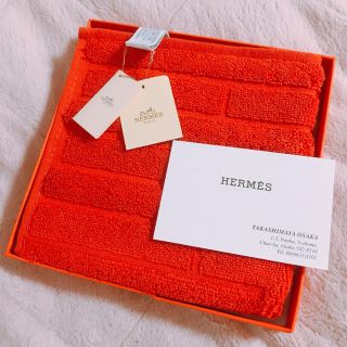 エルメス(Hermes)の新品 HERMES エルメス タオルハンカチ(ハンカチ)