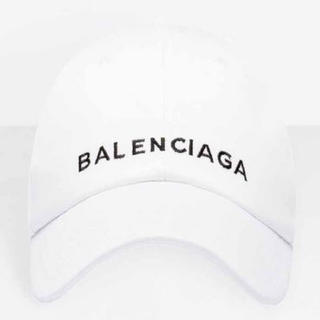 バレンシアガ(Balenciaga)のBALENCIAGA ベースボールキャップ ホワイト(キャップ)