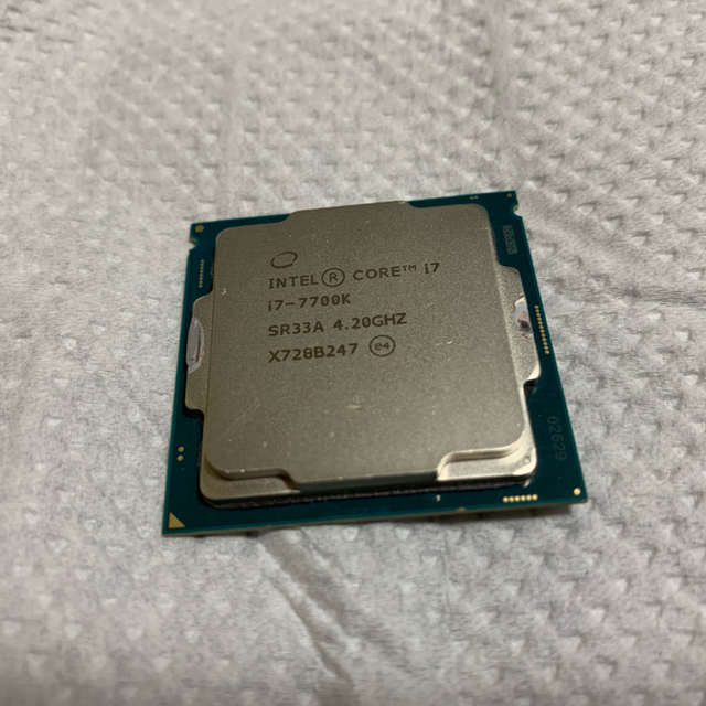 CPU Intel Corei7 7700k ジャンク CPU Intel Corei7 7700k ジャンク
