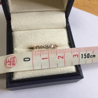 k18pg ダイヤ リング 0.3ct 4号 お取り置き確認用(リング(指輪))