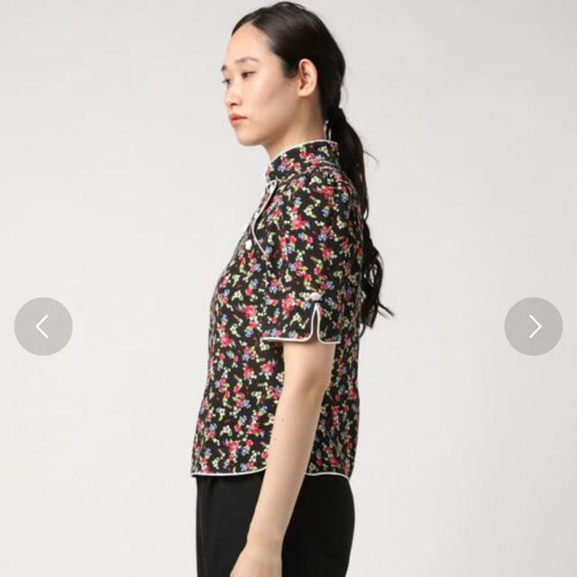 G.V.G.V.(ジーヴィジーヴィ)の【G.V.G.V】HIGH NECK BLOUSE レディースのトップス(シャツ/ブラウス(半袖/袖なし))の商品写真