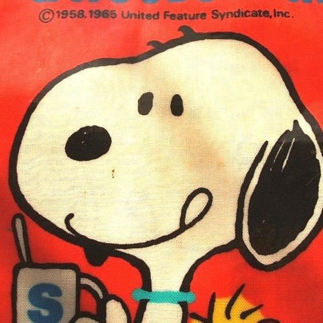 SNOOPY(スヌーピー)の☆年代物☆スヌーピー&ウッドストック ☆SNOOPY☆ジッパー付きバック★ポーチ キッズ/ベビー/マタニティのこども用バッグ(その他)の商品写真