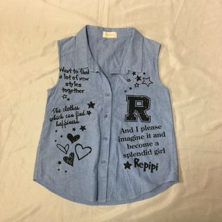 レピピアルマリオ(repipi armario)の値下げ　repipi  armario トップス  XS(Tシャツ(半袖/袖なし))