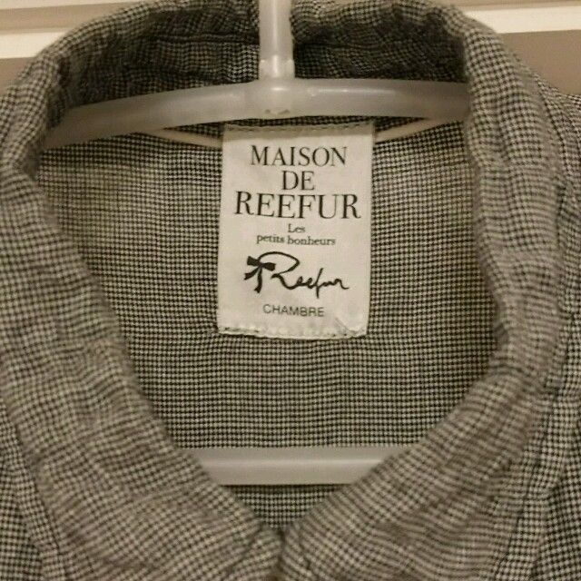 Maison de Reefur(メゾンドリーファー)のリーファー♡チェックシャツワンピース レディースのワンピース(ひざ丈ワンピース)の商品写真