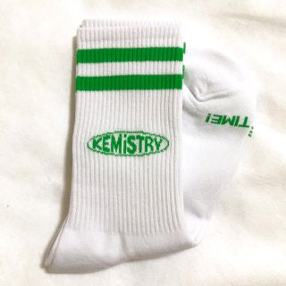 アイコン(iKON)の【 YG公式 】GREEN iKON KEMiSTRY ソックス(アイドルグッズ)