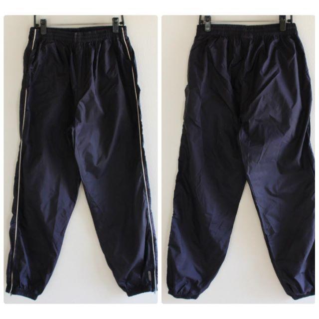 Reebok(リーボック)のUS リーボック navy ナイロン ライン パンツ XL メンズのパンツ(その他)の商品写真
