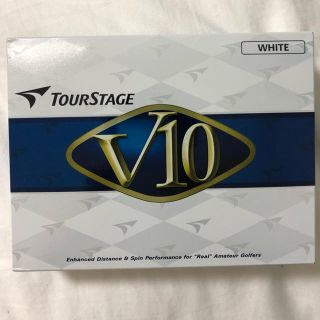 ツアーステージ(TOURSTAGE)のブリヂストン TOURSTAGE V10 ホワイト 3箱セット(その他)