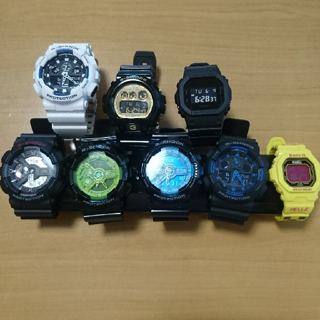腕時計 スーパーコピー ランク / G-SHOCK - ジーショック 7本セットの通販 by まーぼー's shop｜ジーショックならラクマ