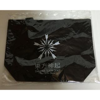 トウホウシンキ(東方神起)の東方神起 ☆ 2nd.LIVE TOUR ランチトートバッグ ☆ 非売品 ♪ (アイドルグッズ)