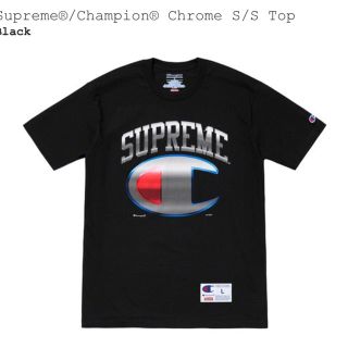 シュプリーム(Supreme)のsupreme champion tee Mサイズ BLACK(Tシャツ/カットソー(半袖/袖なし))