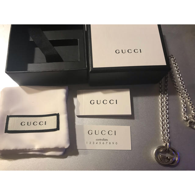 Gucci(グッチ)の確実正規品 GUCCI ネックレス メンズのアクセサリー(ネックレス)の商品写真