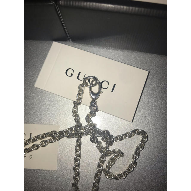 Gucci(グッチ)の確実正規品 GUCCI ネックレス メンズのアクセサリー(ネックレス)の商品写真