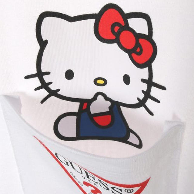 GUESS(ゲス)のGUESS×Hello Kitty Tシャツ レディースのトップス(Tシャツ(半袖/袖なし))の商品写真