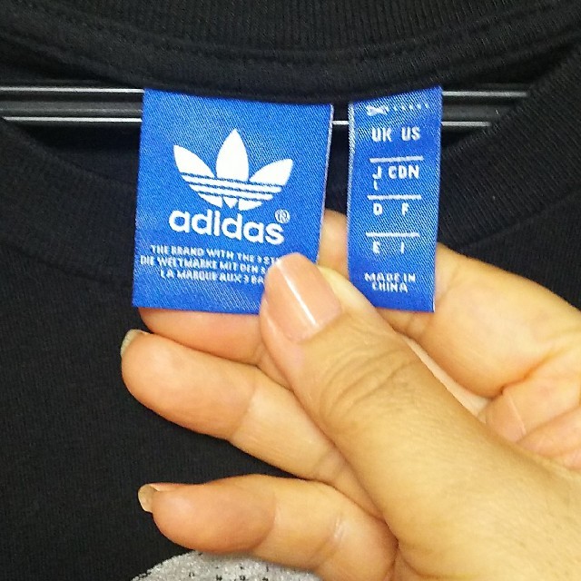 adidas(アディダス)のアディダス メンズTシャツ サイズL 未使用・送料込み メンズのトップス(Tシャツ/カットソー(半袖/袖なし))の商品写真