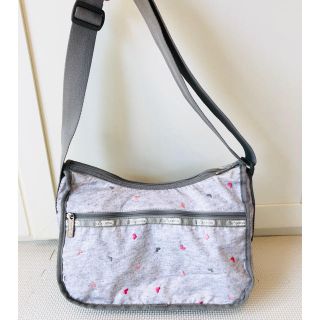 レスポートサック(LeSportsac)のにゃんちゅう様専用♪【美品】★レスポ★刺繍★ハート★クラシックホーボー★(ショルダーバッグ)