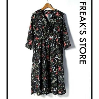 フリークスストア(FREAK'S STORE)のFREAK'S STORE 花柄ワンピース(ひざ丈ワンピース)