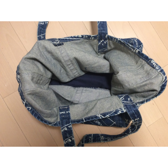 Supreme Gonz Map Denim Tote Washed Blue - トートバッグ