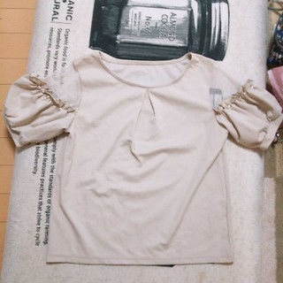 マジェスティックレゴン(MAJESTIC LEGON)のMAJESTIC LEGON ビジューつきTシャツ(Tシャツ(半袖/袖なし))