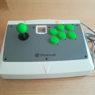 セガ(SEGA)のドリームキャスト　コントローラ　アーケードスティック(家庭用ゲーム機本体)