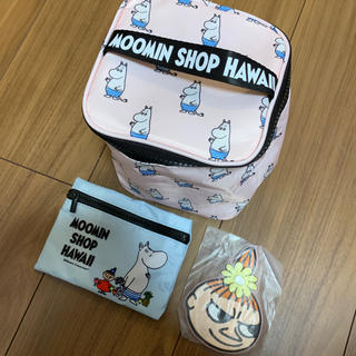 MOOMIN SHOP HAWAII ポーチ・ミラー(キャラクターグッズ)