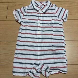 ベビーギャップ(babyGAP)のBABY GAP 半袖ショートオール 90(ロンパース)