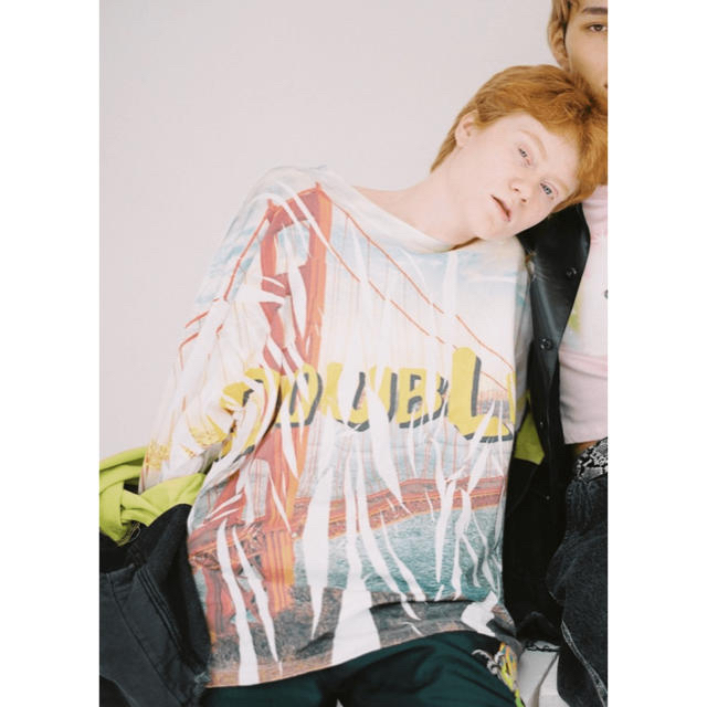 doublet ハンガー圧縮長袖Tシャツ メンズのトップス(Tシャツ/カットソー(七分/長袖))の商品写真