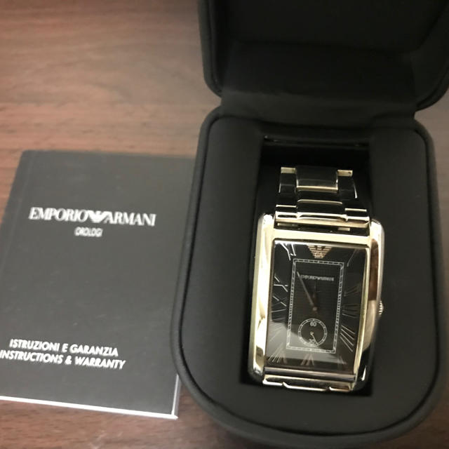 Emporio Armani - 本物保証！美品！エンポリオ アルマーニ メンズ腕時計！の通販 by aimer's shop｜エンポリオアルマーニならラクマ