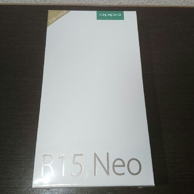 【新品未開封】OPPO R15 NEO 3GBスマートフォン/携帯電話