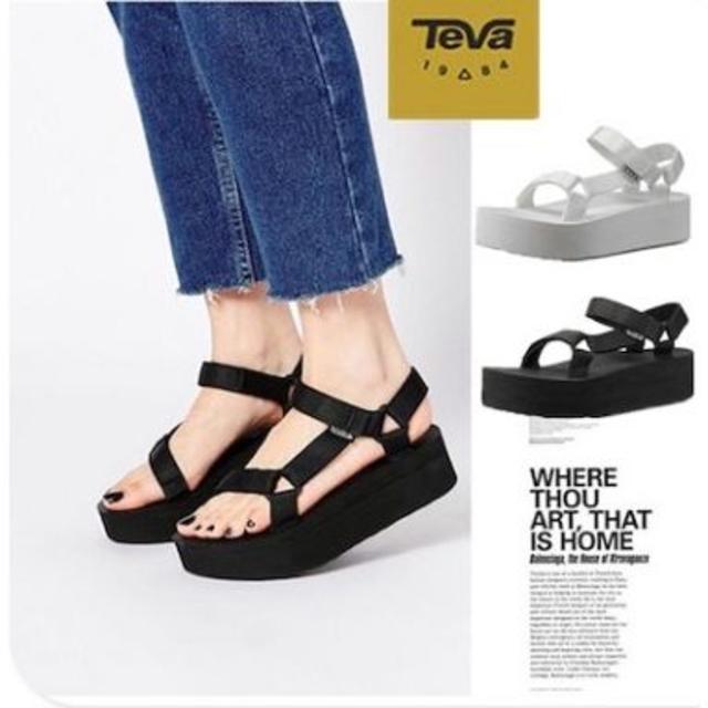 Teva Teva テバ 厚底サンダル レディース フラットフォーム