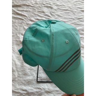 アディダス(adidas)の🧢 adidas ランニング キャップ 新品 エメラルドグリーン 新品🧢(キャップ)