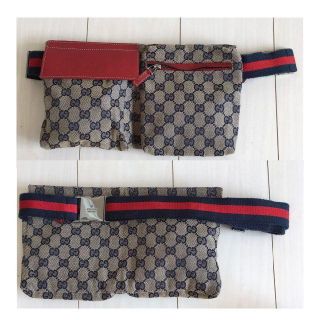 グッチ(Gucci)のサブマリン様 グッチ ウエストポーチ GG ウエストバッグ ボディバッグ(ボディバッグ/ウエストポーチ)