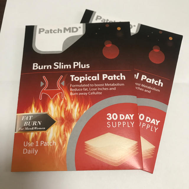 パッチMD Burn Slim Plus 30枚入り x2 (60日分)