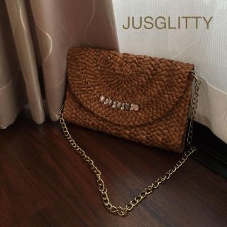 ジャスグリッティー(JUSGLITTY)の値下げ‼︎美品JUSGLITTY2way(クラッチバッグ)